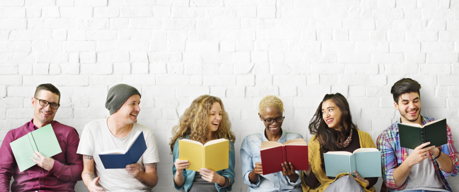 Diverse,People,Reading,Books,Study,Concept